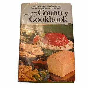 Vintage Farm Journal's Country Cookbook 1972 silver jubilee edition‎